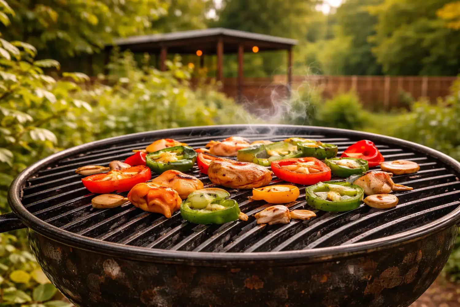 Gemüse grillen mit Kräuterquark aus eigenen Kräutern